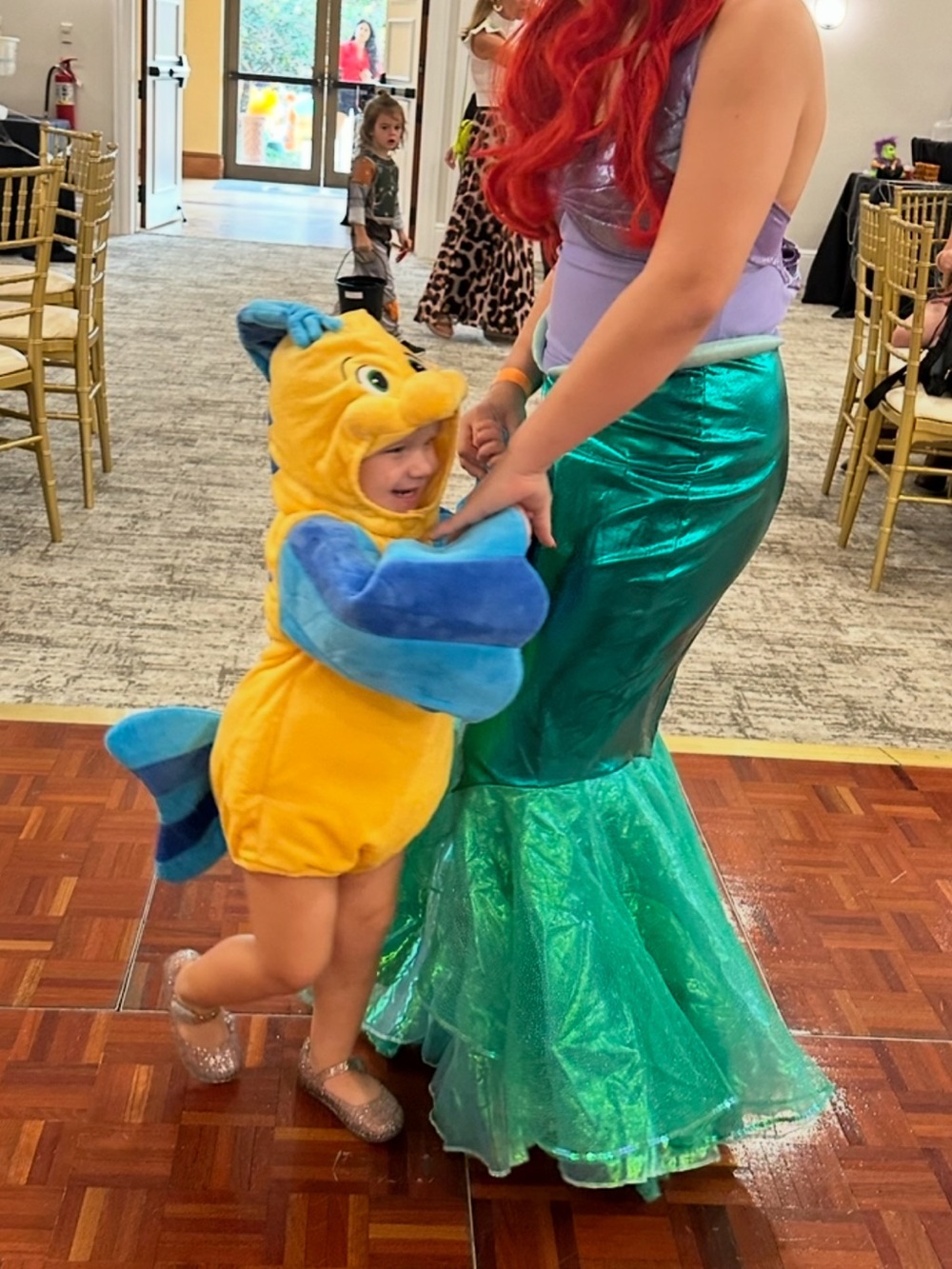 Disney Flounder from the little mermaid costume